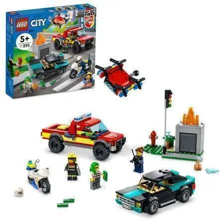 Lego Brandweer & Politie Achtervolging 60319 City 1