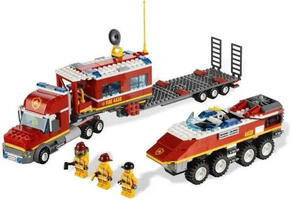 Lego Brandweer Team Met Auto 4430 City 2