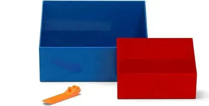 Lego Brick Scooper Set Bright Red 5007289 Gear 1