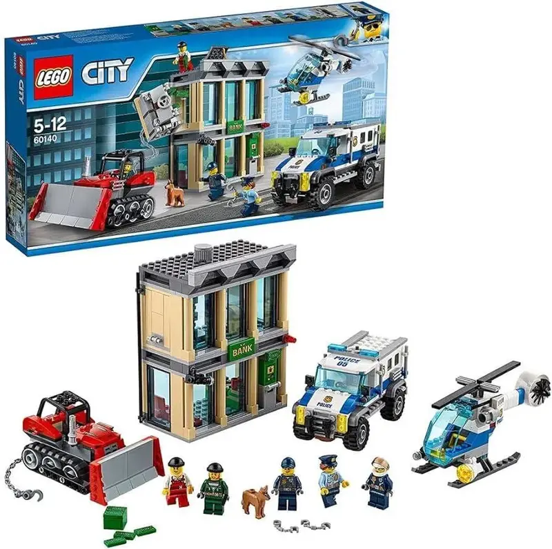 Lego Bulldozer-Inbraak 60140 City 1