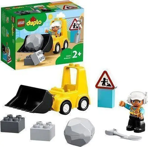 Lego Bulldozer Voor Op De Bouwplaats 10930 Duplo 1