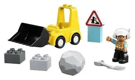 Lego Bulldozer Voor Op De Bouwplaats 10930 Duplo 2