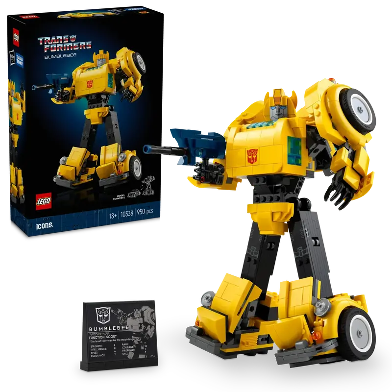 Lego Bumblebee From Transformers 10338 Icons 1