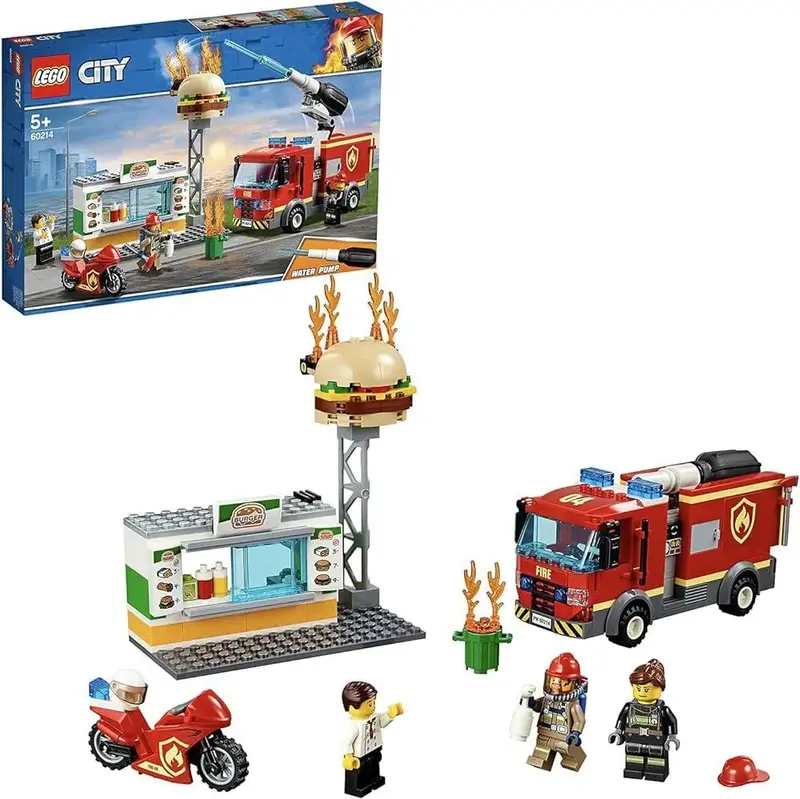 Lego Burger Bar Fire Rescue 60214 City 1