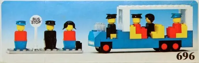 Lego Bus Station 696-1 Legoland 1