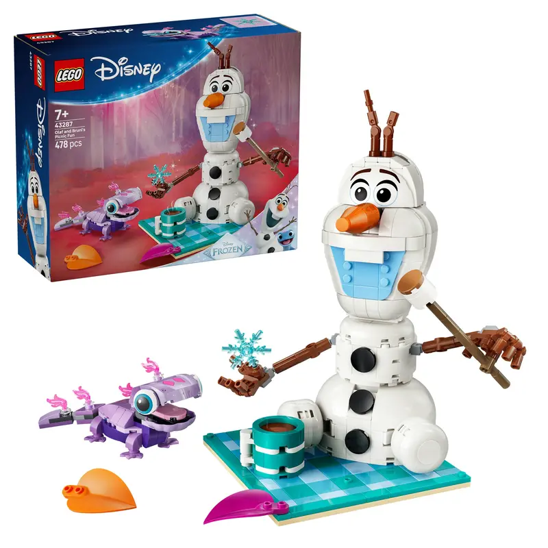 Lego® ǀ Disney Frozen Olaf En Bruni's Picknickplezier - Bouwset Voor Kinderen Vanaf 7 Jaar - 43287 1