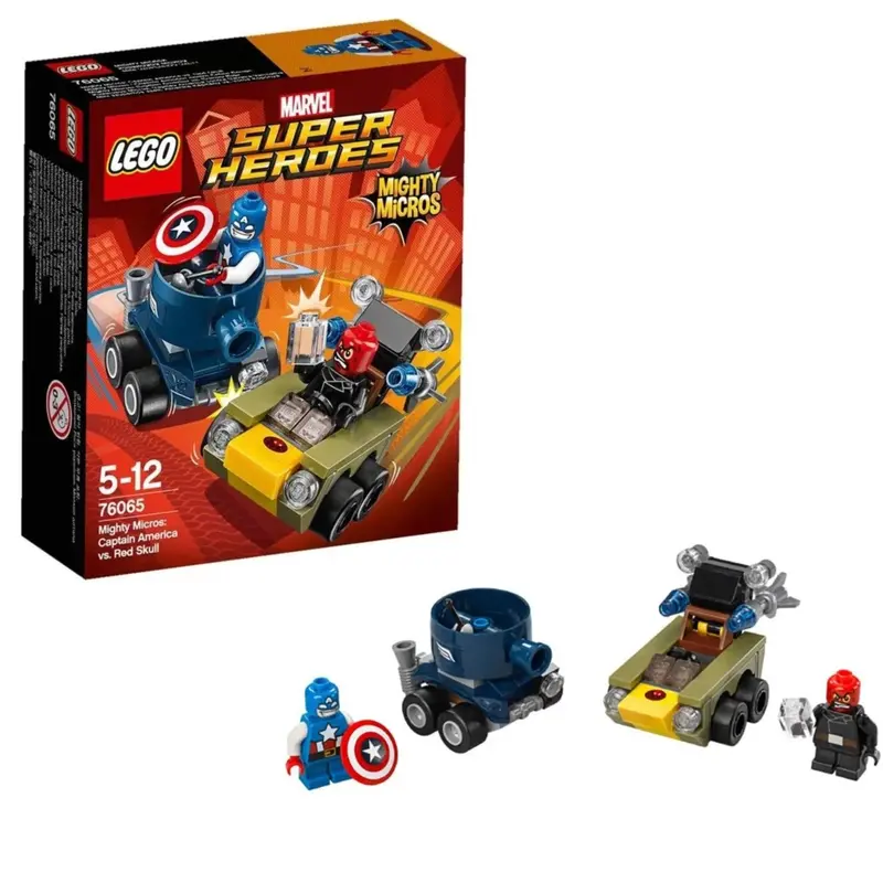 Lego Captain America Vs. Red Skull 76065 1