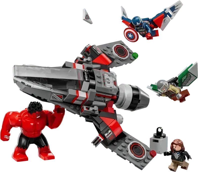 Lego Captain America Vs. Rode Hulk Duel 76292 Superheroes 2