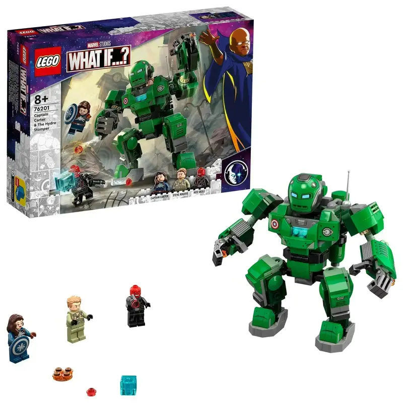 Lego Captain Carter & De Hydra Stomper 76201 Superheroes 1