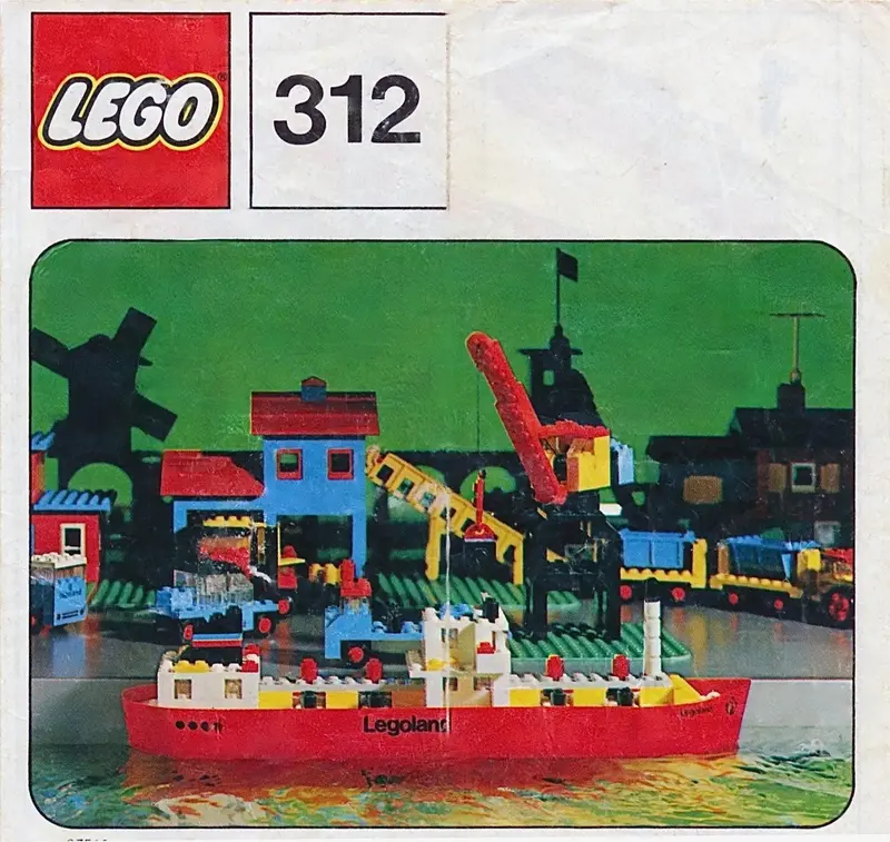 Lego Cargo Ship 312 Legoland 1