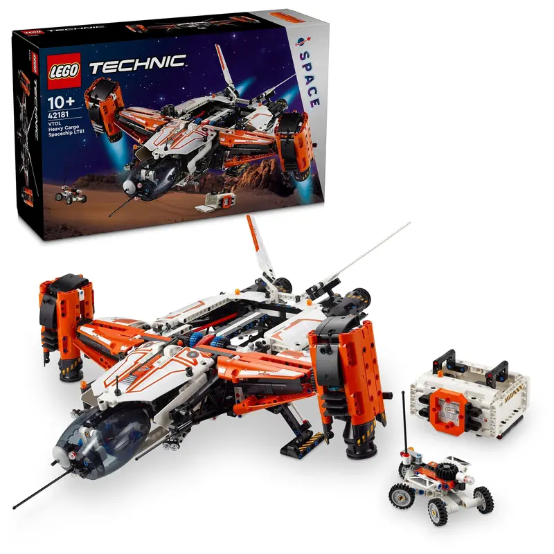 Lego Cargo Spaceship Lt81 42181 Technic 1