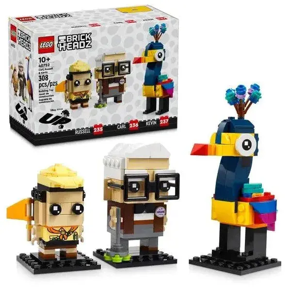 Lego Carl, Russell En Kevin 40752 Brickheadz 1