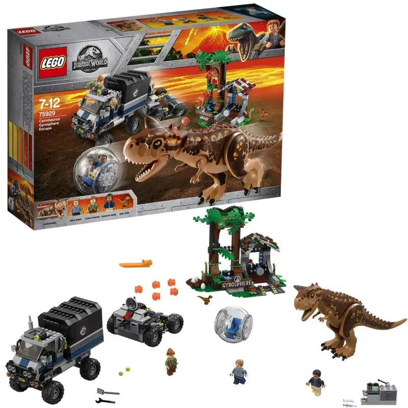 Lego Carnotaurus Gyrosphere Escape 75929 Jurassic World 1