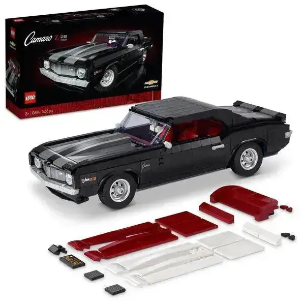 Lego Chevrolet Camaro Black Z28 10304 Icons 1