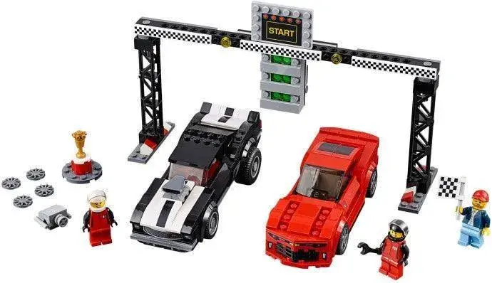 Lego Chevrolet Camaro Drag Race 75874 Speedchampions 1