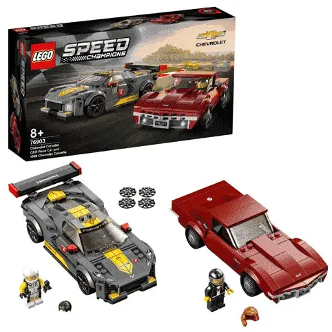 Lego Chevrolet Corvette And 1968 Chevrolet Corvette 76903 Speedchampions 1