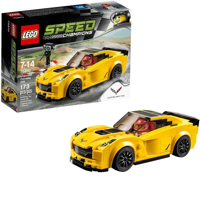 Lego Chevrolet Corvette Z06 Sportscar 75870 Speedchampions 1