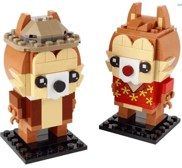 Lego Chip & Dale 40550 Brickheadz 2