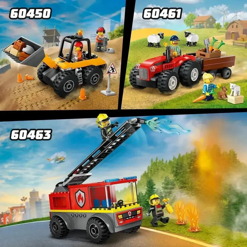 Lego City Combideal "4": 60461, 60450 & 60463 1