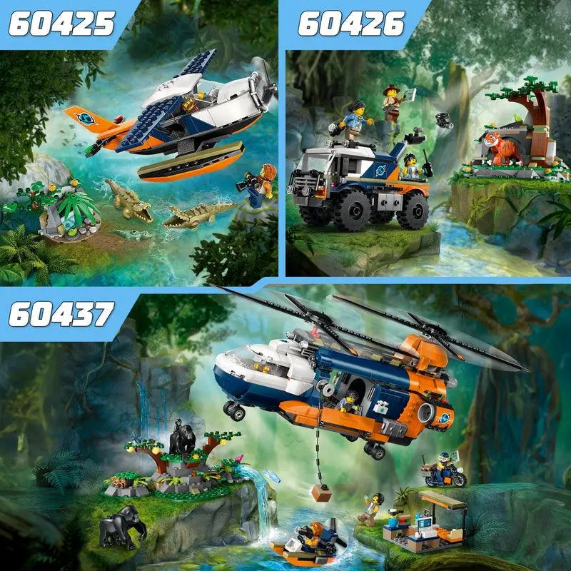 Lego City Combideal "Jungle"; 60425, 60426 & 60437 1