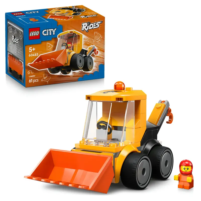 Lego City Voertuigen – Bouwlader Graafmachine Speelgoed Voor Jongens En Meisjes 60483 1