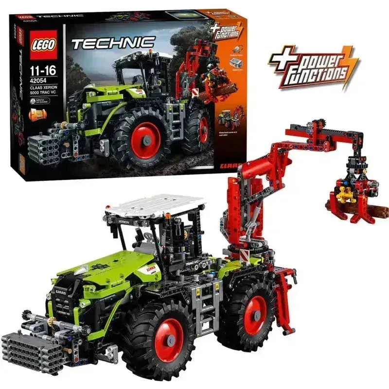 Lego Claas Tractor Met Kraan 42054 Technic 1