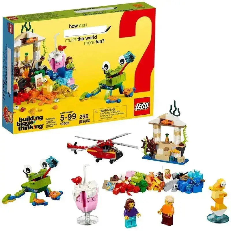 Lego Classic Werelds Plezier 10403 (295 Losse Lego Stenen) 1