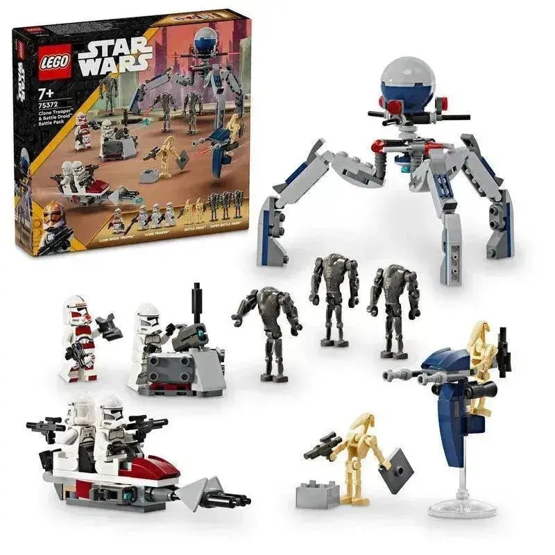 Lego Clone Trooper™ & Battle Droid™ Battle Pack 75372 Starwars 1
