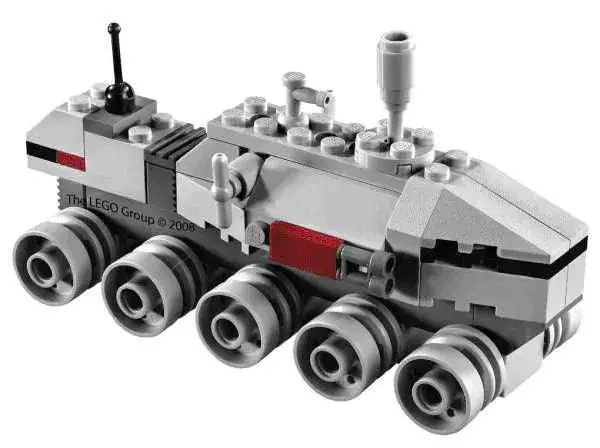 Lego Clone Turbo Tank 20006 Starwars 1