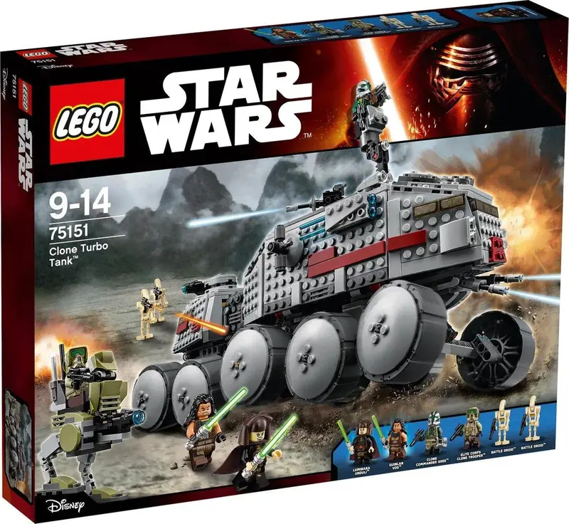 Lego Clone Turbo Tank Voor De Slag Om Kashyyk 75151 Starwars 2
