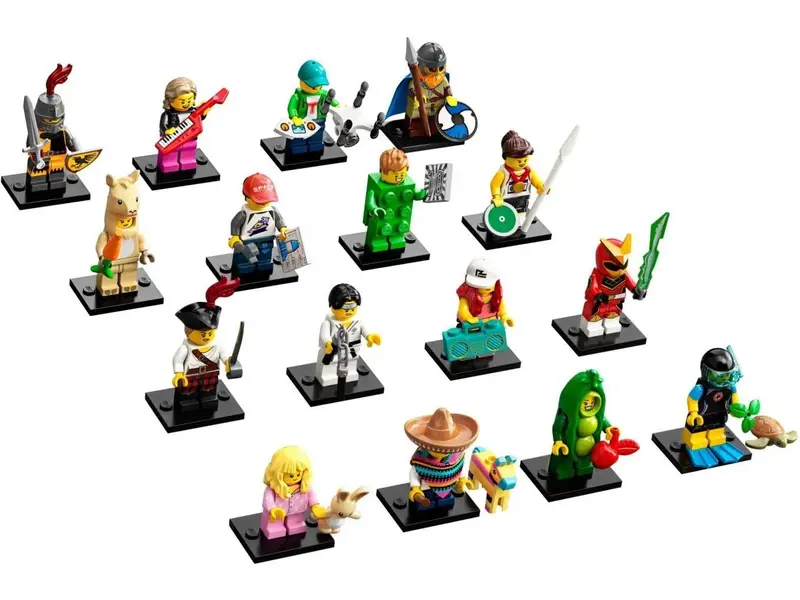 Lego Collectie Series 20 71027 Minifiguren (16 Stuks) 1