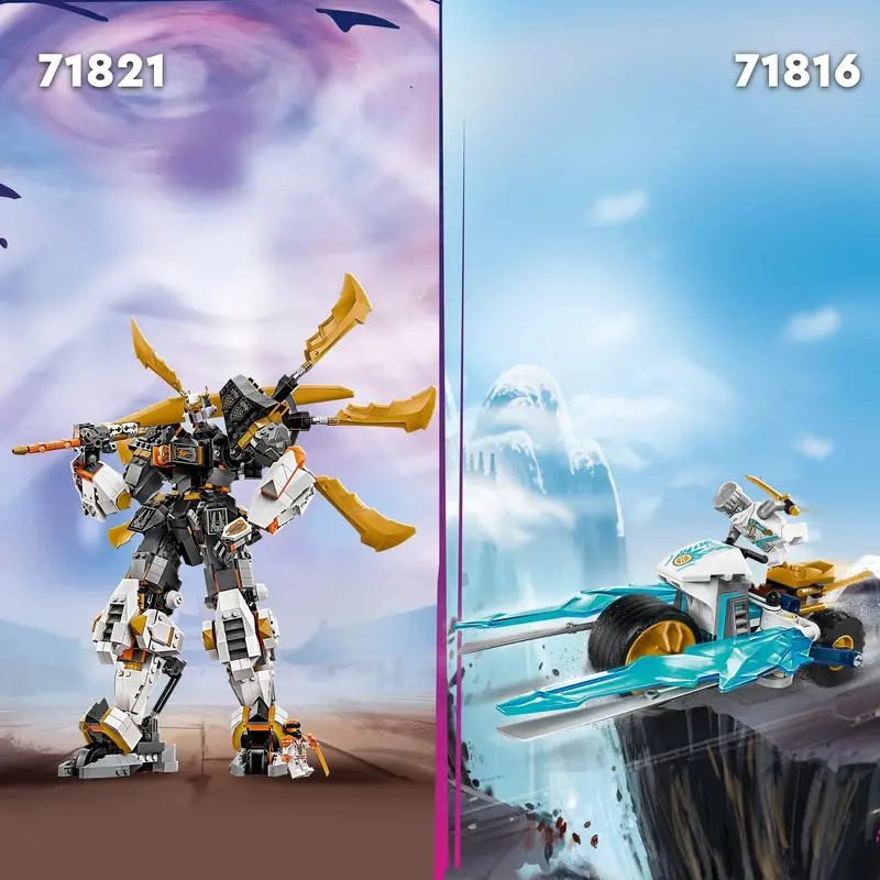 Lego Combideal Ninjago 2: Lego 71816 & 71821 1