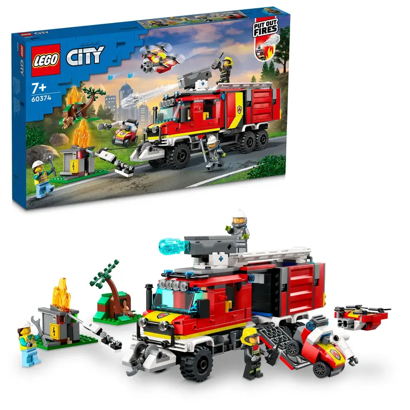 Lego Commandowagen Brandweer 60374 City 1
