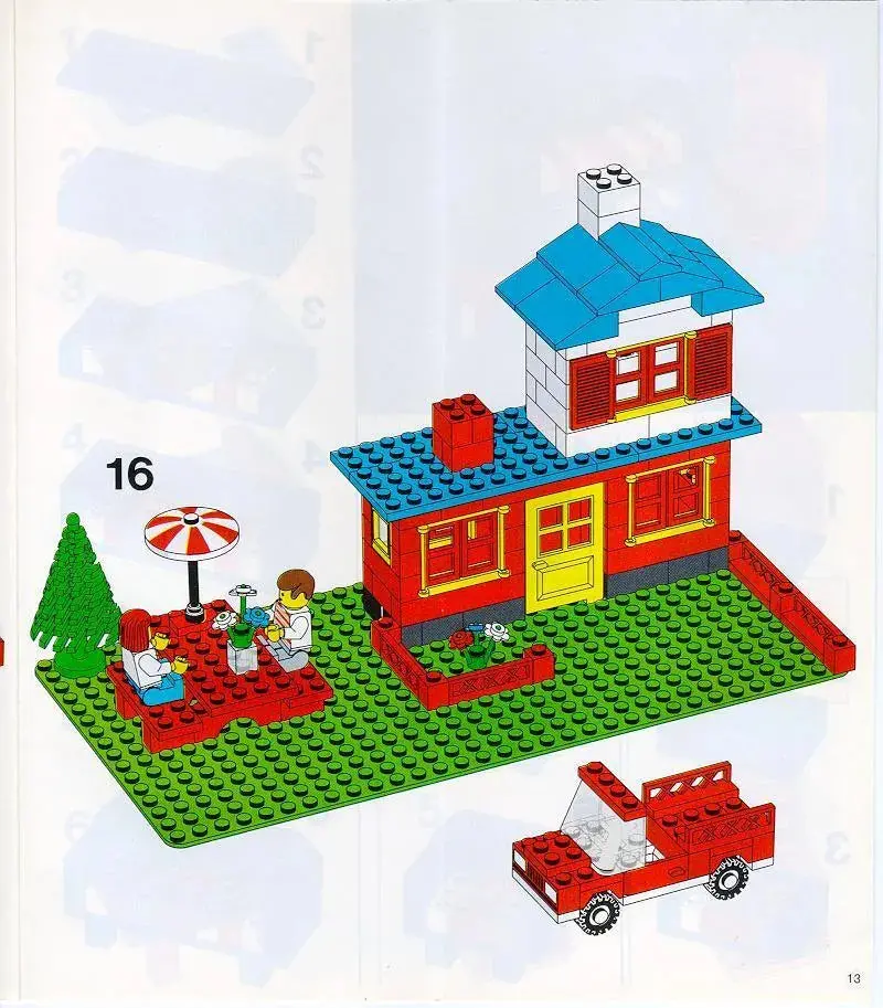 Lego Conveyor Station 545 Legoland 1