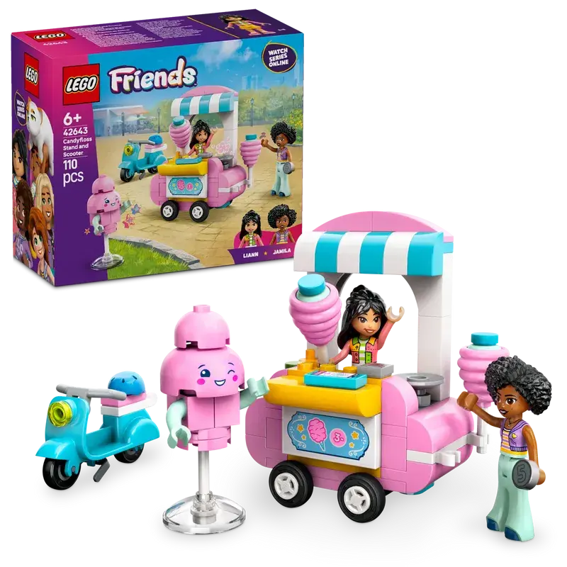 Lego Cotton Candy & Bone Cars 42643 Friends 1