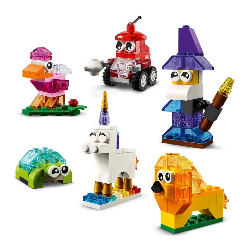 Lego Creatieve Doorzichtige Transparante Doorzichtige Stenen 11013 Classic 2