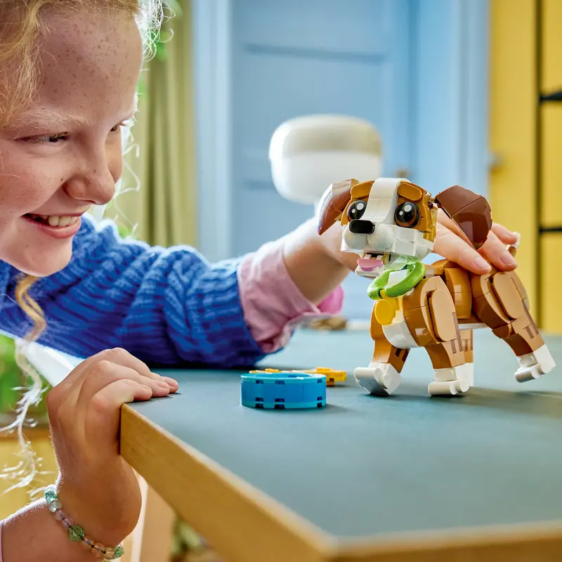 Lego® Creator 3In1 Schattige Dieren: Speelse Puppy - Dierenset - Bouw Om Tot Eekhoorn Of Eend - 31382 2