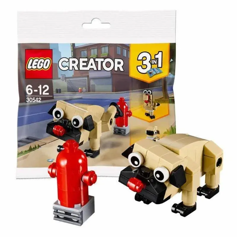 Lego Cute Pug 30542 Creator 3-In-1 1