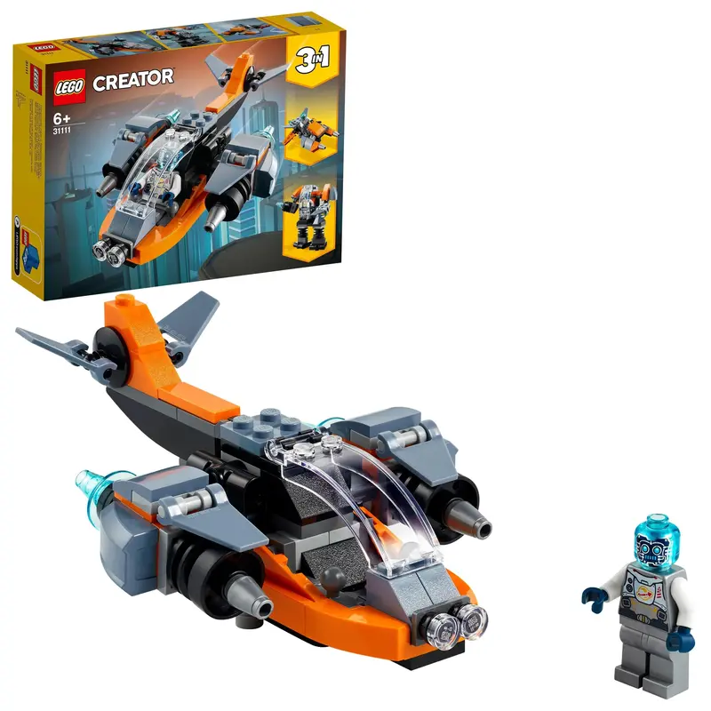 Lego Cyber Drone 31111 Creator 3-In-1 1