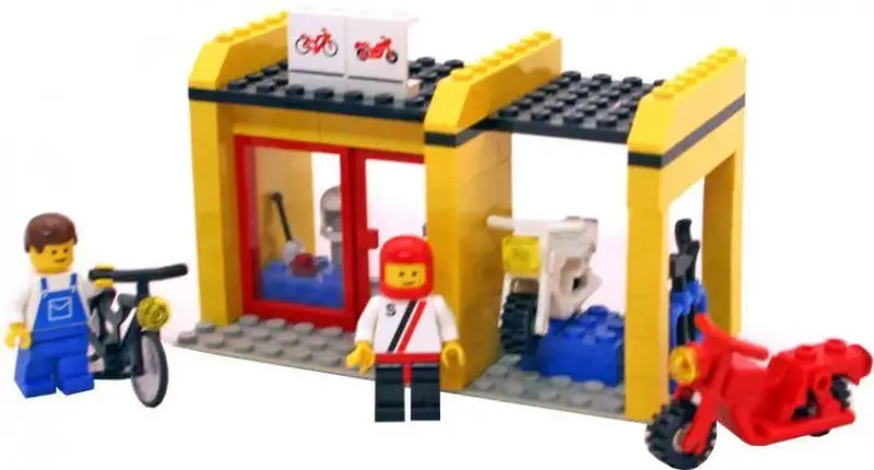 Lego Cycle Fix-It Shop 6699 Town 1