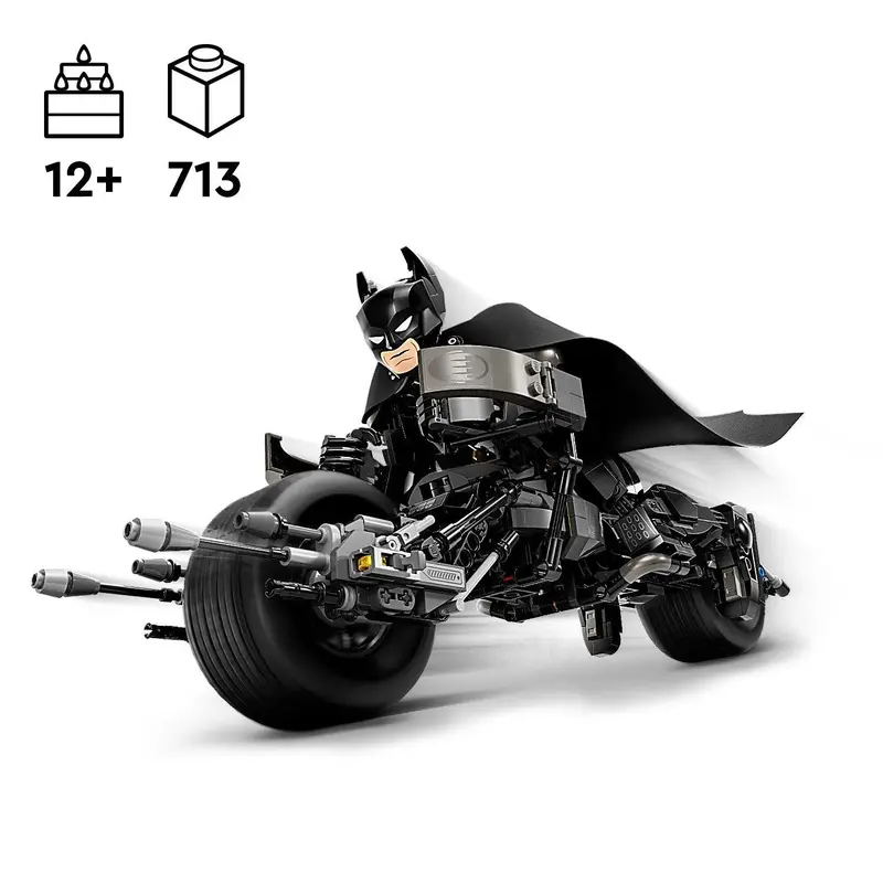 Lego Dc Batman Bouwfiguur En De Bat-Pod 76273 Superheroes 2