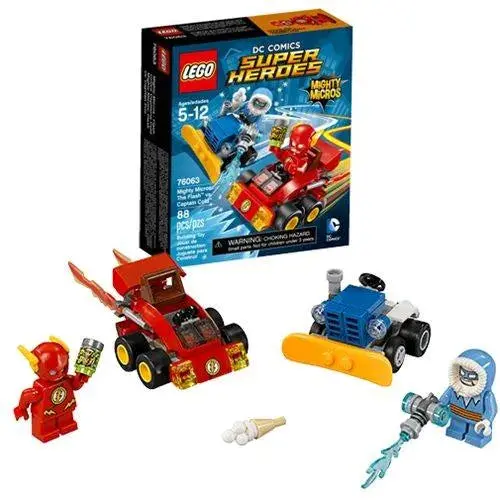 Lego Dc Comics The Flash Vs. Captain Cold 76063 Superheroes 1