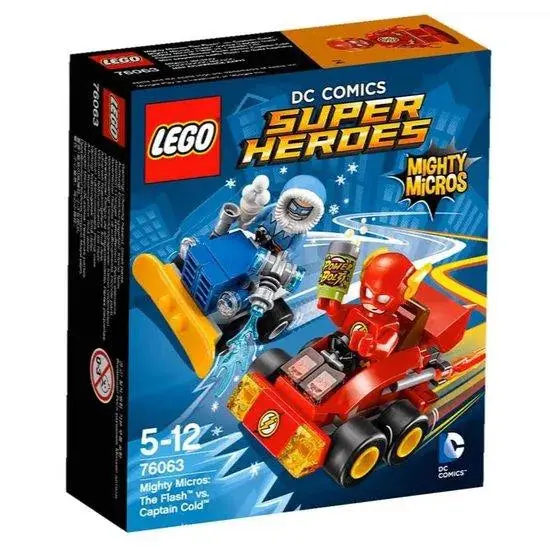 Lego Dc Comics The Flash Vs. Captain Cold 76063 Superheroes 2