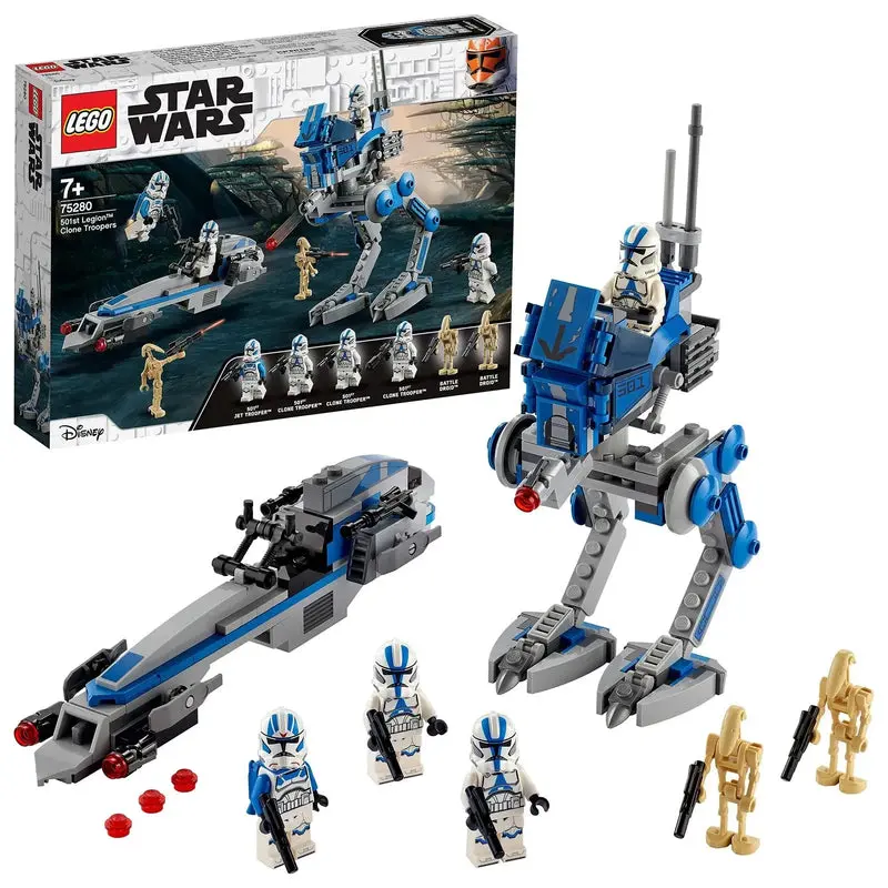 Lego De 501St Legion Clone Troopers 75280 Starwars 1