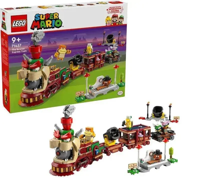 Lego De Bowser Exprestrein 71437 Supermario 1