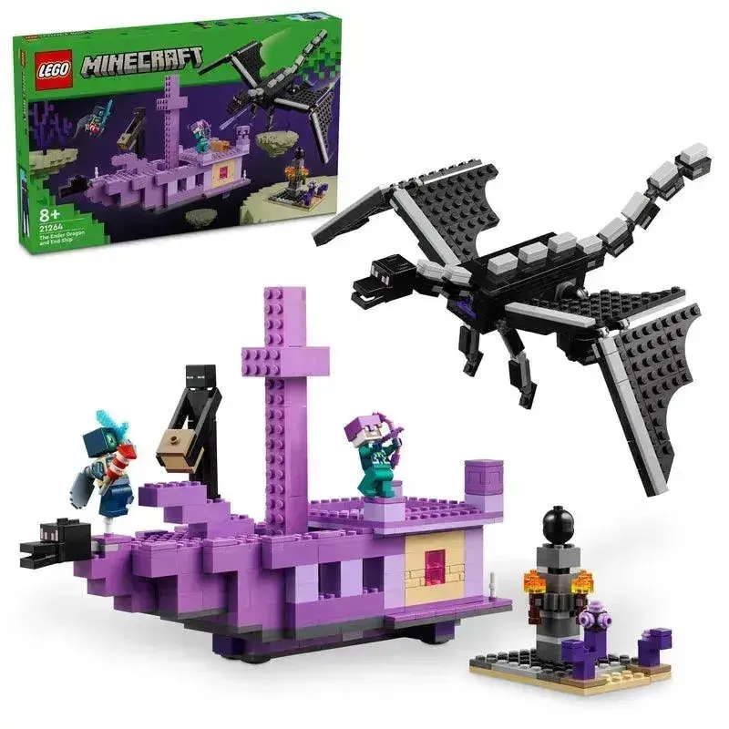 Lego De Enderdraak En Het Eindschip 21264 Minecraft 1