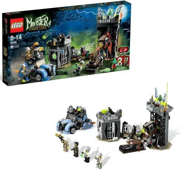 Lego De Gekke Wetenschapper & Zijn Monster 9466 Monster Fighters 1