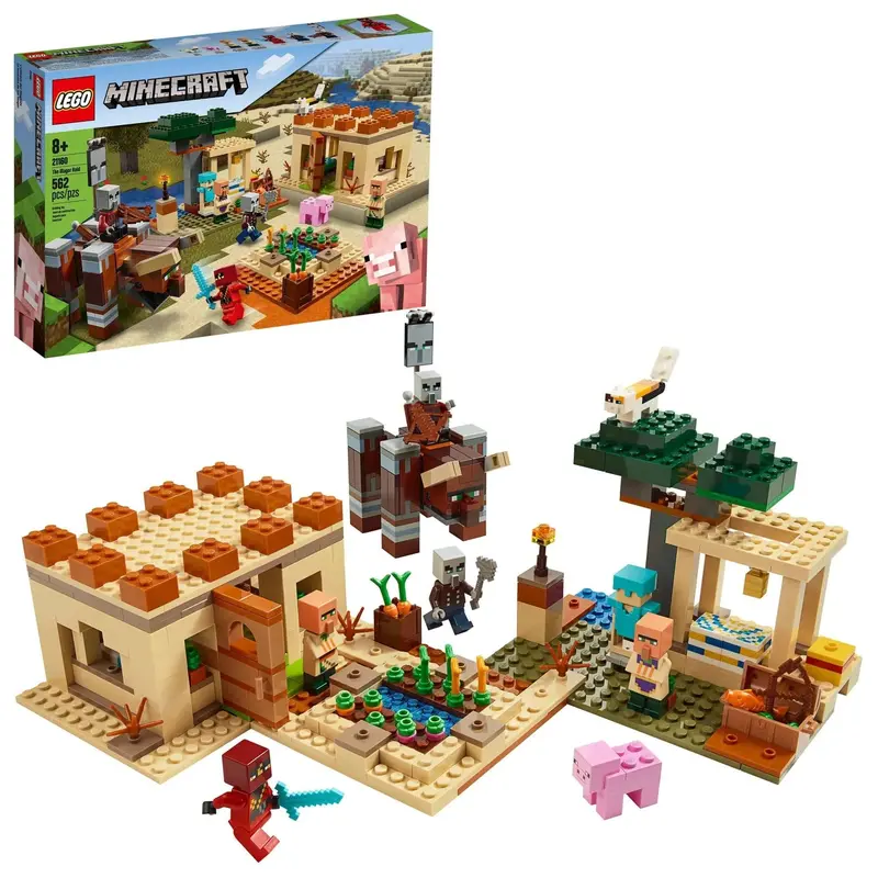 Lego De Illager Overval 21160 Minecraft 1