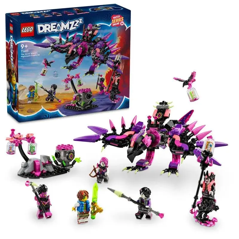 Lego De Nachtmerriewezens Van De Neder Heks 71483 Dreamzzz 1