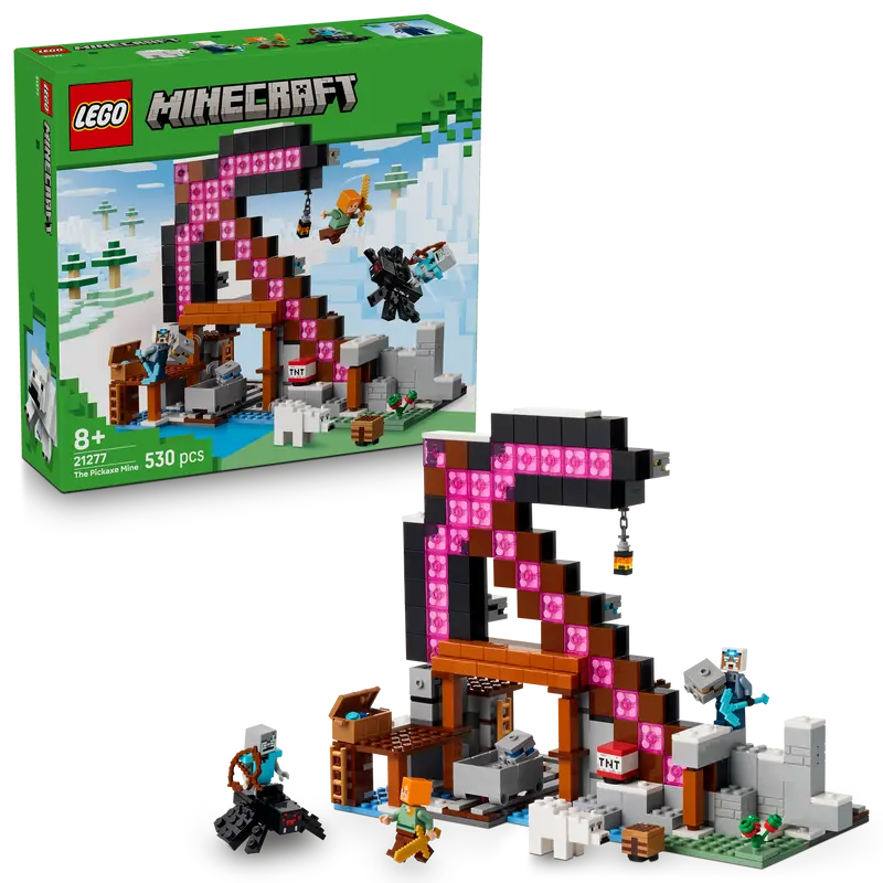 Lego De Pikhouweelmijn 21277 Minecraft 1